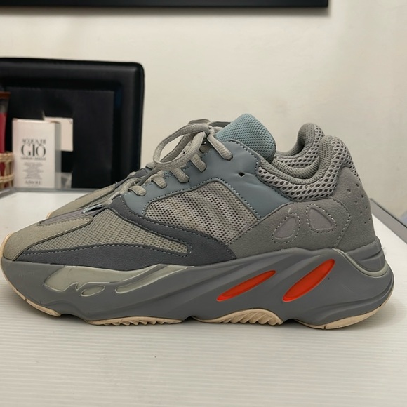 ADIDAS YEEZY BOOST 700 INERTIA RUNNING SNEAKERS MENS SIZE